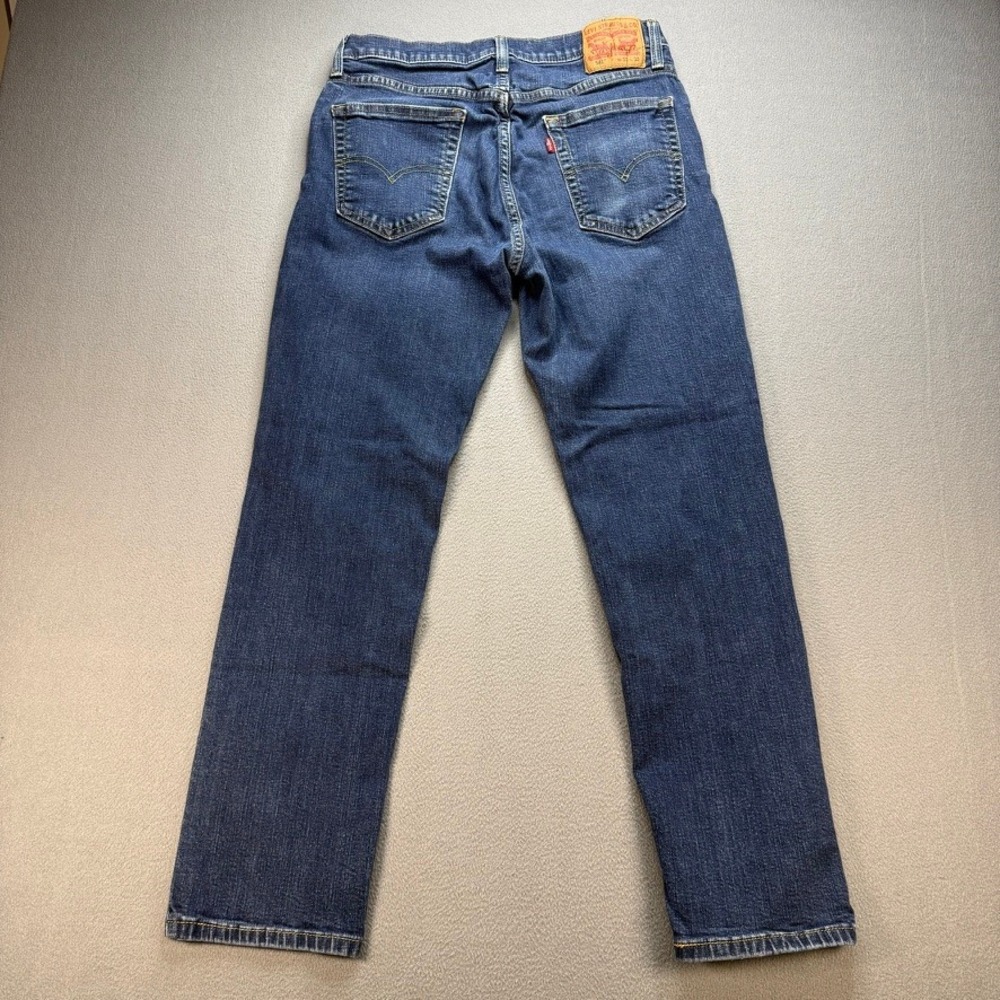 Levis 541 Jeans Athletic Taper Fit 33x32 (FIT 31x29) Blue Denim Stretch Cotton - Picture 11 of 12